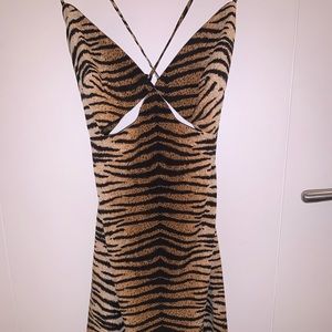 Sexy Tiger Stripe Dress